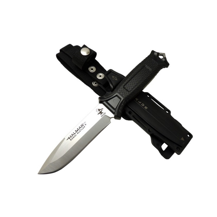 Halmak Salur N690 Tactical Bıçak Siyah